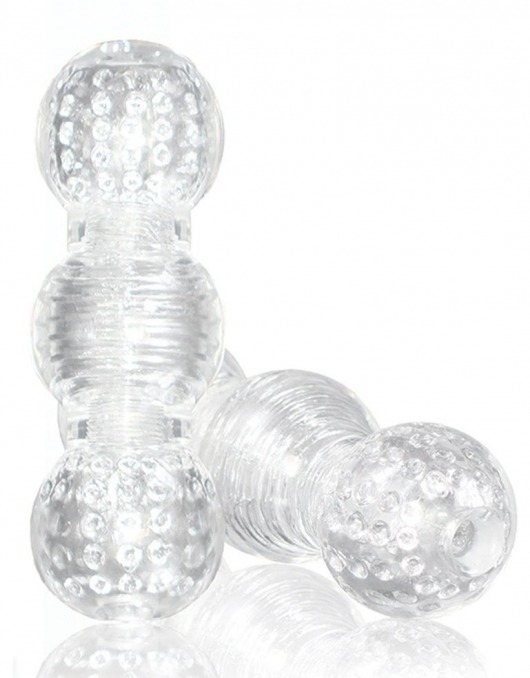 Прозрачный фигурный мастурбатор Master Stroker - Blush Novelties - в Черкесске купить с доставкой