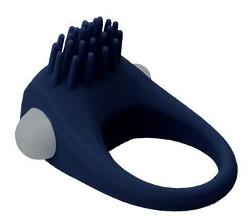 Синее эрекционное виброкольцо STIMU RING - Dream Toys - в Черкесске купить с доставкой
