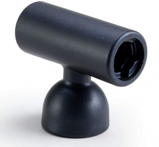 Черная насадка-мастурбатор на вибратор Doxy - Masturbator Sleeve Doxy Attachment - Doxy - в Черкесске купить с доставкой