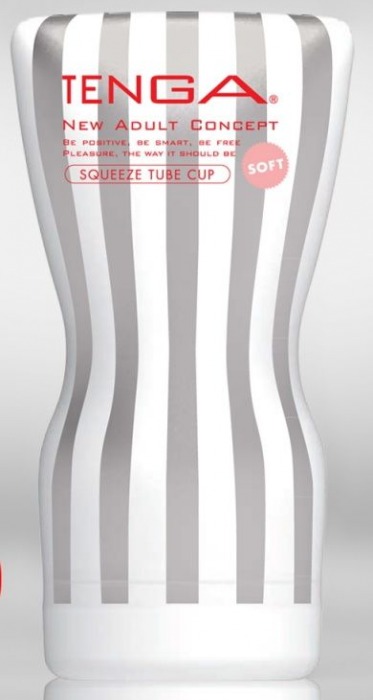 Мастурбатор TENGA Squeeze Tube Cup Soft - Tenga - в Черкесске купить с доставкой