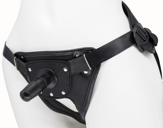 Черный пояс для насадок BEST CLASS STRAP - LOVETOY (А-Полимер) - купить с доставкой в Черкесске