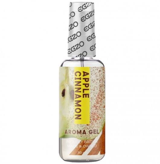 Интимный лубрикант EGZO AROMA с ароматом яблока и корицы - 50 мл. - EGZO - купить с доставкой в Черкесске