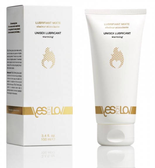 Лубрикант на водной основе с согревающим эффектом Warming Unisex Lubricant - 100 мл. - YESforLOV - купить с доставкой в Черкесске