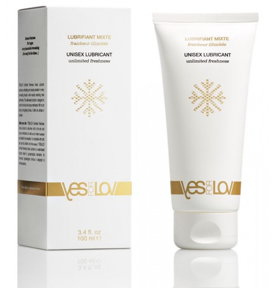 Лубрикант на водной основе с охлаждающим эффектом Unlimited Freshness Unisex Lubricant - 100 мл. - YESforLOV - купить с доставкой в Черкесске