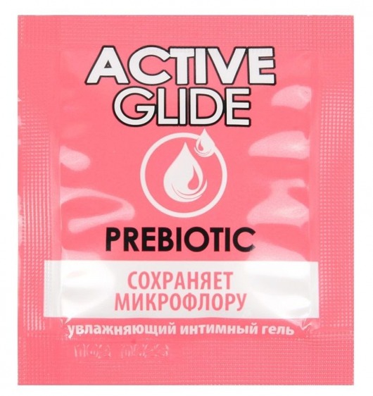Лубрикант на водной основе Active Glide с пребиотиком - 3 гр. - Биоритм - купить с доставкой в Черкесске