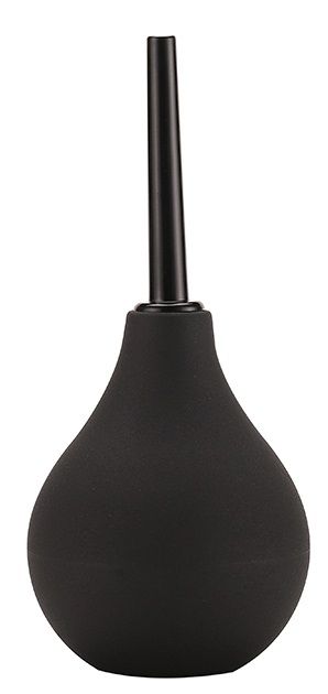 Черный анальный душ ANAL DOUCHE с прямым наконечником - Dream Toys - купить с доставкой в Черкесске