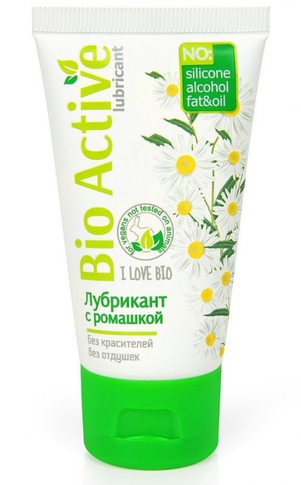 Гель-лубрикант на водной основе Bio Active - 50 гр. - Биоритм - купить с доставкой в Черкесске