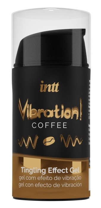 Жидкий интимный гель с эффектом вибрации Vibration! Coffee - 15 мл. - INTT - купить с доставкой в Черкесске