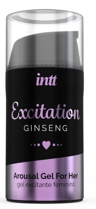 Женский возбуждающий интимный гель Excitation Ginseng - 15 мл. - INTT - купить с доставкой в Черкесске