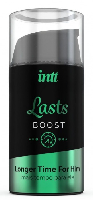 Мужской интимный гель для продления эрекции Lasts Boost - 15 мл. - INTT - купить с доставкой в Черкесске