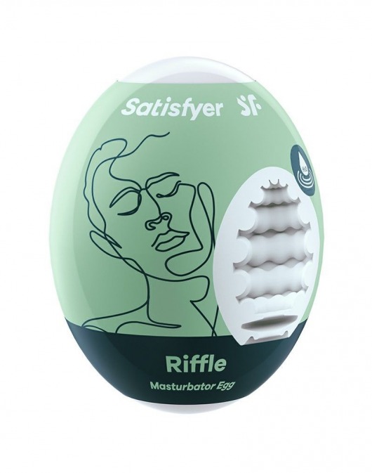Мастурбатор-яйцо Satisfyer Riffle Mini Masturbator - Satisfyer - в Черкесске купить с доставкой