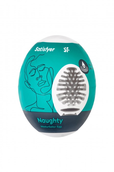 Мастурбатор-яйцо Satisfyer Naughty Mini Masturbator - Satisfyer - в Черкесске купить с доставкой