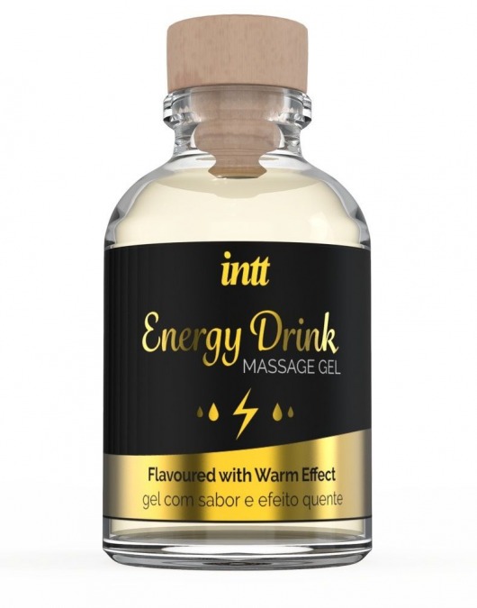 Массажный гель с согревающим эффектом Energy Drink - 30 мл. - INTT - купить с доставкой в Черкесске