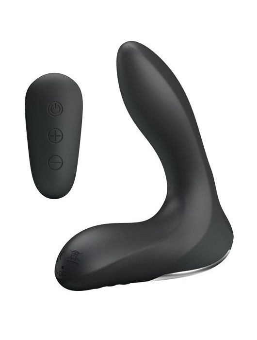 Массажер простаты Nasreddin с функцией расширения и пультом ДУ - 13,5 см. - Baile - в Черкесске купить с доставкой