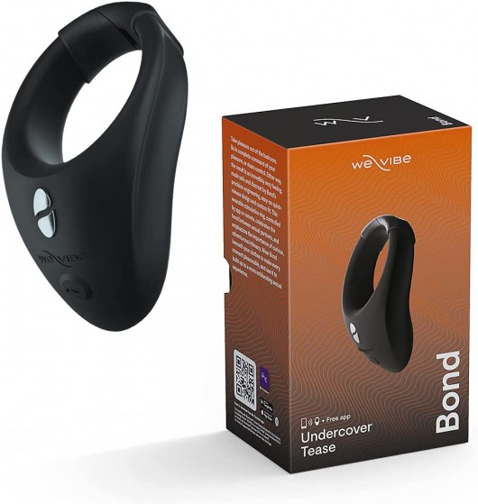 Черное эрекционное кольцо для ношения We-Vibe Bond - We-vibe - в Черкесске купить с доставкой