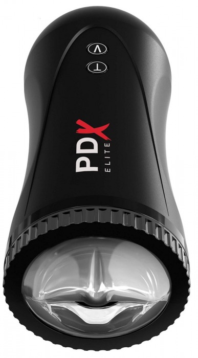 Черный автоматический мастурбатор-ротик Moto Stroker - Pipedream - в Черкесске купить с доставкой