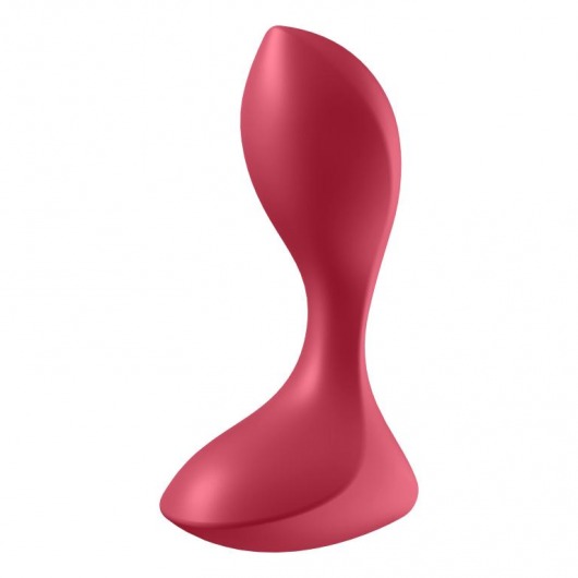 Красный вибромассажёр простаты Satisfyer Backdoor Lover - 14 см. - Satisfyer - в Черкесске купить с доставкой