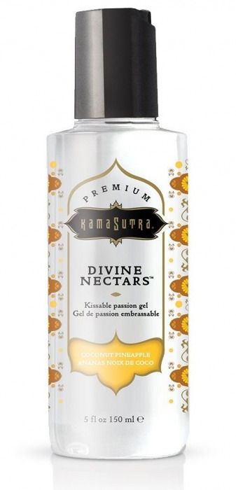 Гель-лубрикант на водной основе Divine Nectars Vanilla с ароматом ванили - 150 мл. - Kama Sutra - купить с доставкой в Черкесске