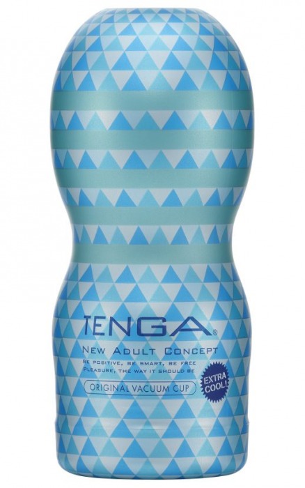 Мастурбатор с охлаждающей смазкой TENGA Original Vacuum Cup Extra Cool - Tenga - в Черкесске купить с доставкой