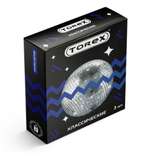 Гладкие презервативы Torex Party  Классические  - 3 шт. - Torex - купить с доставкой в Черкесске