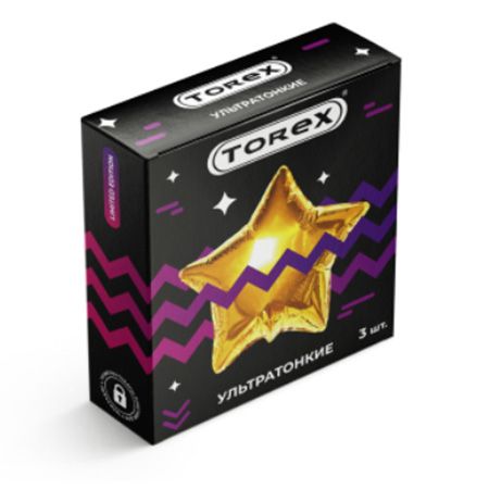 Презервативы Torex Party  Ультратонкие  - 3 шт. - Torex - купить с доставкой в Черкесске
