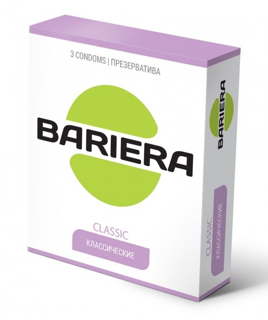Классические презервативы Bariera Classic - 3 шт. - Bariera - купить с доставкой в Черкесске