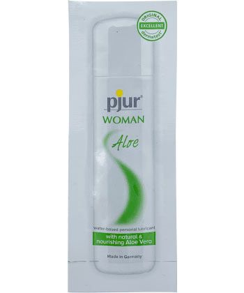 Лубрикант на водной основе pjur WOMAN Aloe - 2 мл. - Pjur - купить с доставкой в Черкесске