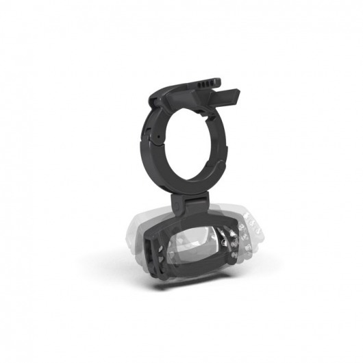 Кольцо с зажимом для мошонки для пояса верности Pubic Enemy - MyStim - купить с доставкой в Черкесске