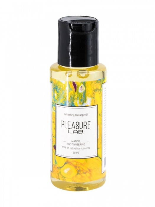 Массажное масло Pleasure Lab Refreshing с ароматом манго и мандарина - 50 мл. - Pleasure Lab - купить с доставкой в Черкесске