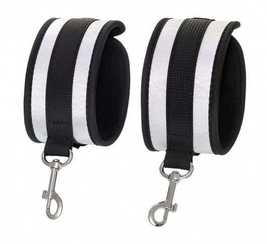 Серебристо-черные оковы Anonymo - ToyFa - купить с доставкой в Черкесске