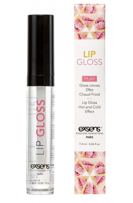 Блеск для губ Lip Gloss Strawberry с ароматом клубники - 7 мл. - Exsens - купить с доставкой в Черкесске