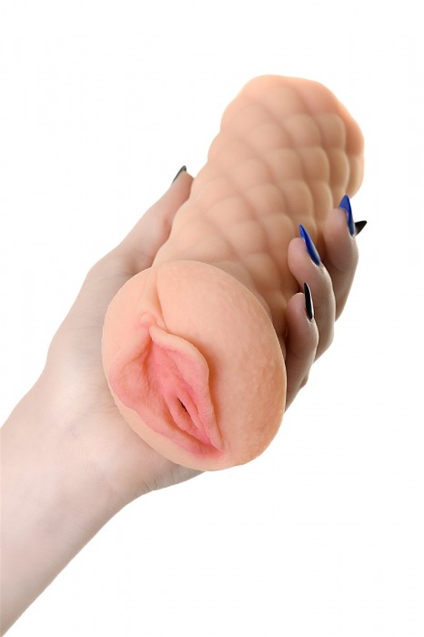 Телесный мастурбатор-вагина Elegance.002 с вибрацией - KOKOS - в Черкесске купить с доставкой