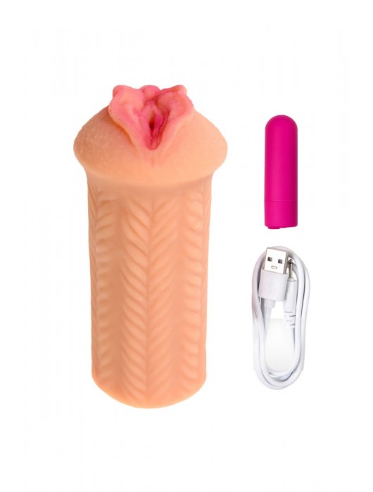 Мастурбатор-вагина Elegance.004 с вибрацией - KOKOS - в Черкесске купить с доставкой