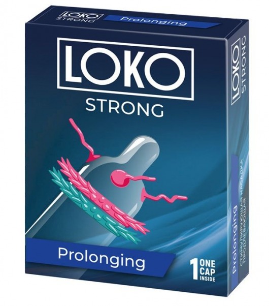 Стимулирующая насадка на пенис LOKO STRONG с продлевающим эффектом - Sitabella - в Черкесске купить с доставкой