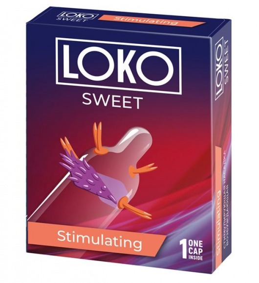 Стимулирующая насадка на пенис LOKO SWEET с возбуждающим эффектом - Sitabella - в Черкесске купить с доставкой
