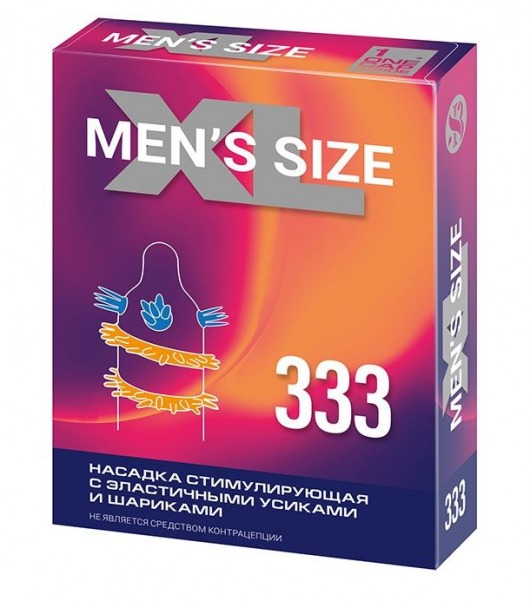 Стимулирующая насадка на пенис MEN SIZE 333 - Sitabella - в Черкесске купить с доставкой