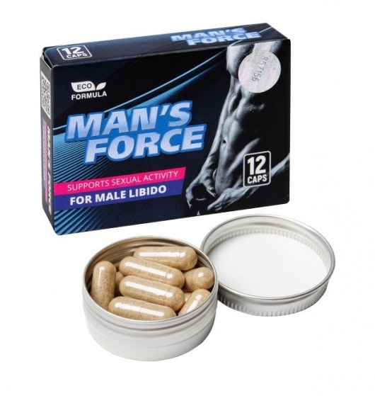 Пищевой концентрат для мужчин MANS FORCE  - 12 капсул - Sitabella - купить с доставкой в Черкесске