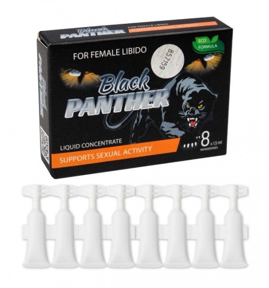 Пищевой концентрат для женщин BLACK PANTER - 8 монодоз (по 1,5 мл.) - Sitabella - купить с доставкой в Черкесске