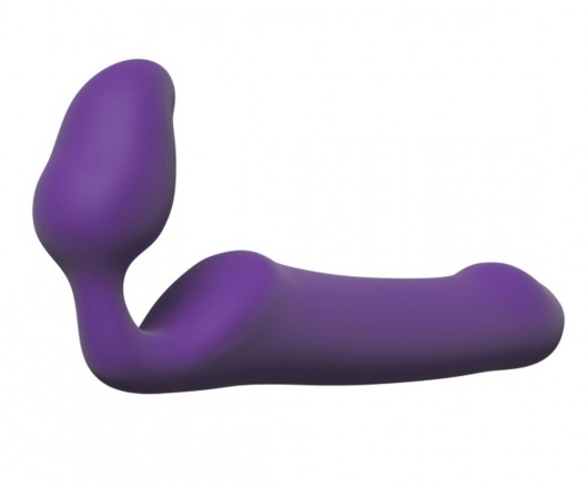 Фиолетовый безремневой страпон Queens L - Adrien Lastic - купить с доставкой в Черкесске