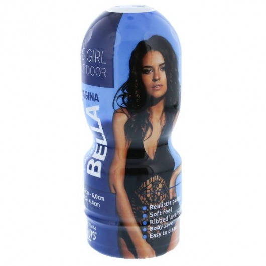 Телесный мастурбатор-вагина в тубе Bella - Dream Toys - в Черкесске купить с доставкой
