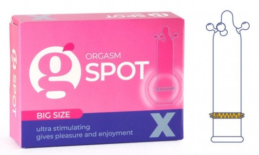 Стимулирующая насадка G-Spot X Big size - Sitabella - купить с доставкой в Черкесске