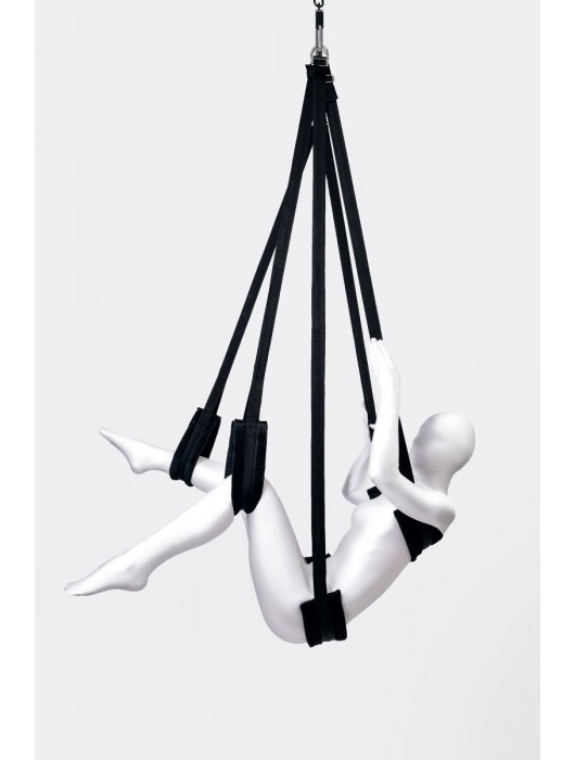 Черные секс-качели Anonymo №0503 - ToyFa - купить с доставкой в Черкесске