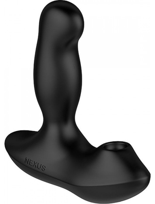 Черный вибратор-ротатор для стимуляции простаты Nexus Revo Air - Nexus Range - в Черкесске купить с доставкой