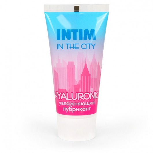 Увлажняющий лубрикант на водной основе Intim in the city Hyaluronic - 60 гр. - Биоритм - купить с доставкой в Черкесске