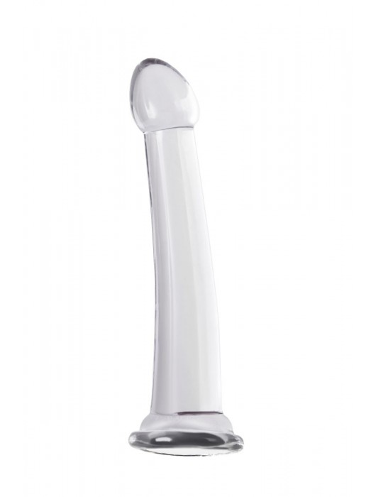 Прозрачный нереалистичный фаллоимитатор Jelly Dildo XL - 22 см. - Toyfa Basic