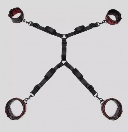 Изысканный набор фиксаций на кровати Reversible Under Mattress Restraint Set - Fifty Shades of Grey - купить с доставкой в Черкесске