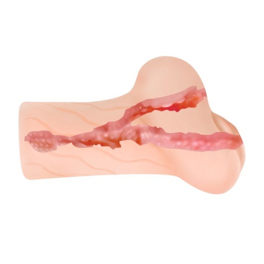 Мастурбатор без вибрации - вагина и анус - Baile - в Черкесске купить с доставкой