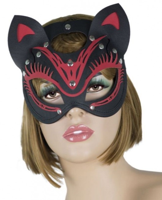Маска кошки с маленькими ушками - LOVETOY (А-Полимер) - купить с доставкой в Черкесске
