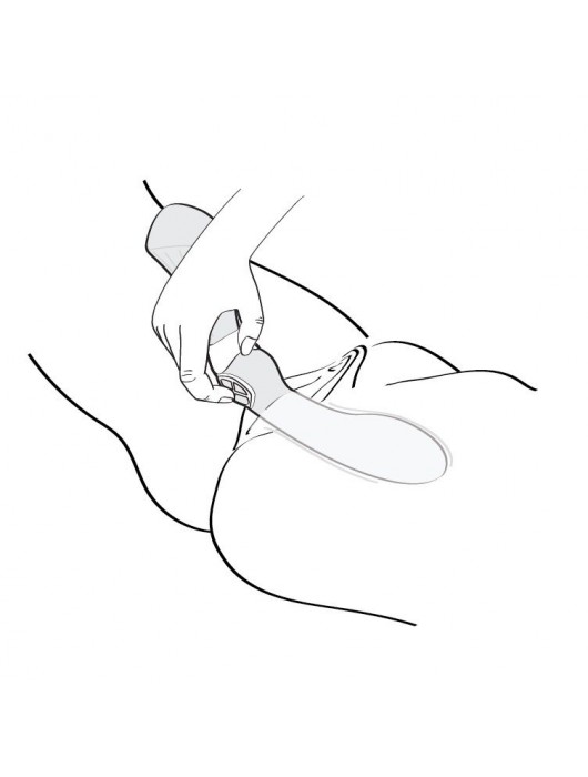 Малиновый двусторонний вибростимулятор ZOA - 26,5 см. - Shunga