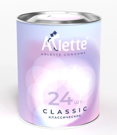 Классические презервативы Arlette Classic - 24 шт. - Arlette - купить с доставкой в Черкесске